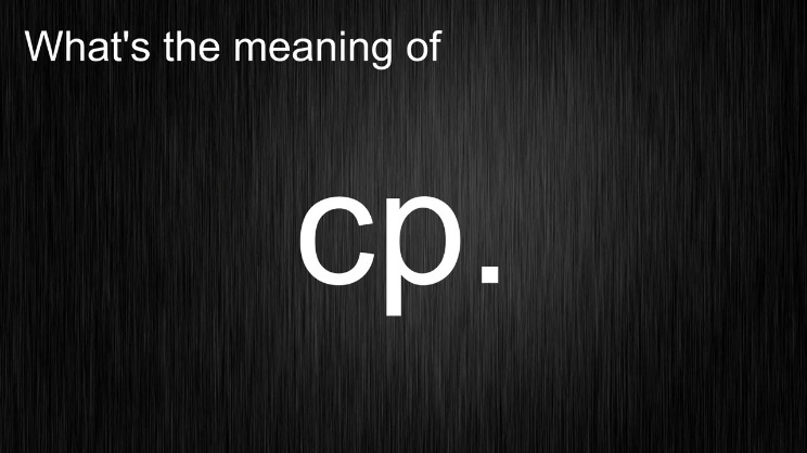 cp onion