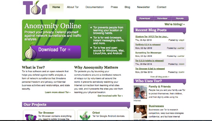 access dark web