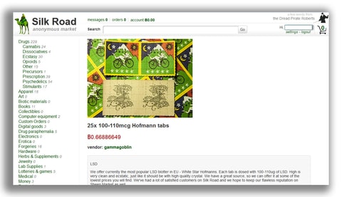 dark web silk road